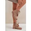 Dámské kotníkové boty BOTO 8371 BEIGE