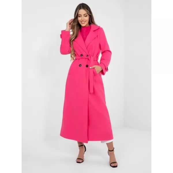  Dámský kabát FACTORY PRICE IT-PL-97035.17 FLUO PINK 