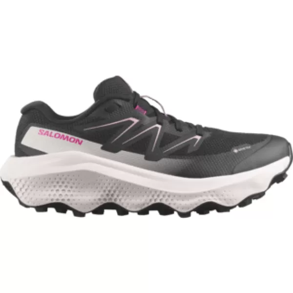 Dámské boty SALOMON ULTRA FLOW 2 GORE-TEX L49299500 BLACK/DAWN PINK/VANILLA ICE 