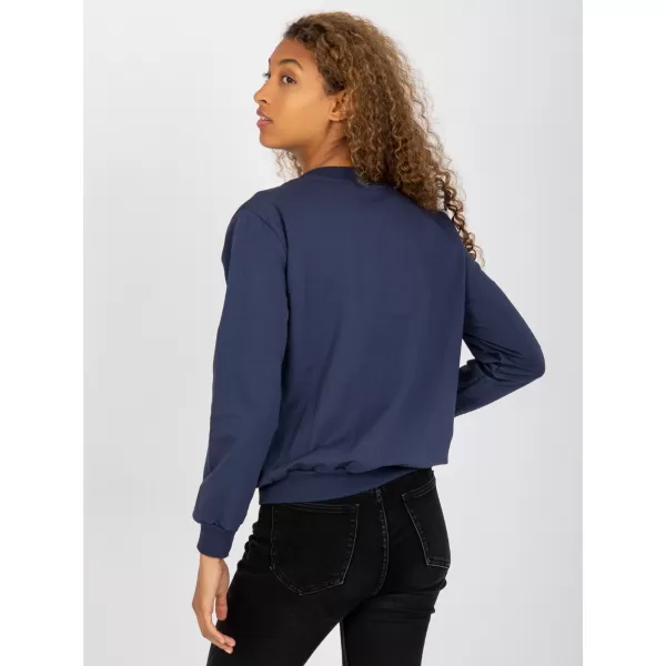  Dámská mikina RUE PARIS RV-BL-8229.69P NAVY 