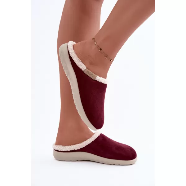 Dámské pantofle INBLU ET000042 BORDO 
