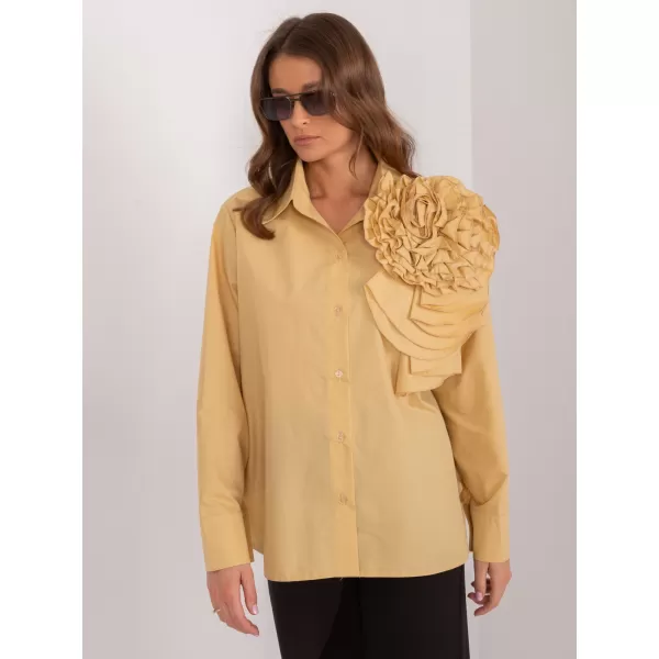  Dámská košile LAKERTA LK-KS-509612.28 DARK YELLOW 
