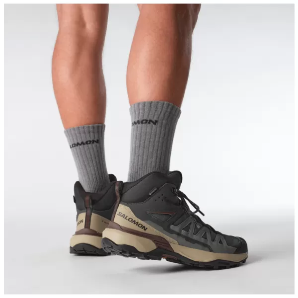  Pánské boty SALOMON X ULTRA 360 MID GORE-TEX L47743300 PHANTOM/DESERT TAN/RUM RAISIN 