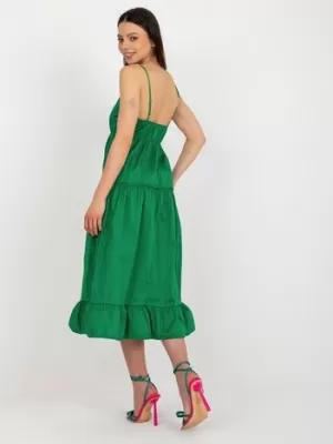 Dámské šaty OCH BELLA TW-SK-BI-7220.29X GREEN