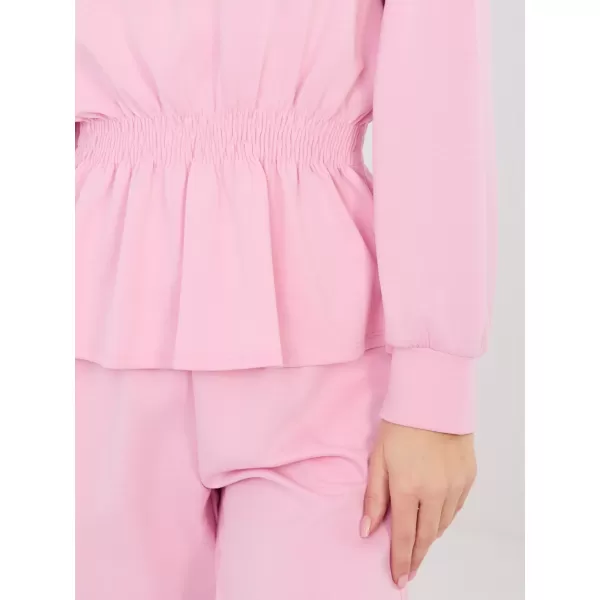  Dámský komplet RUE PARIS IT-KMPL-22239.03 BRIGHT PINK 