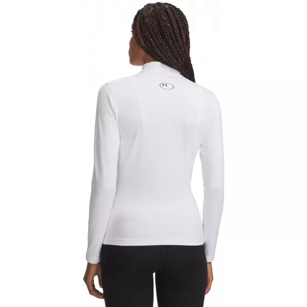  Dámské triko UNDER ARMOUR UA COLDGEAR MOCK 6013665-100 BÍLÁ 