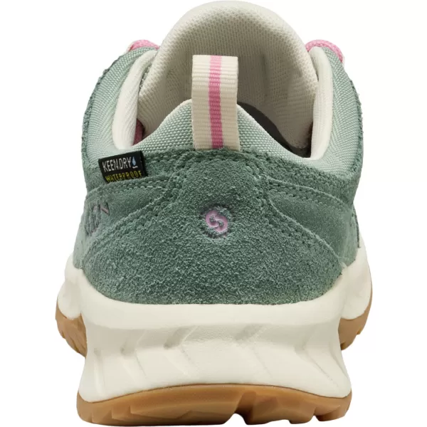  Dětské turistické boty KEEN HIGHTRAIL WP YOUTH LILY PAD/CASHMERE ROSE 