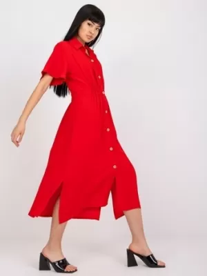 Dámské šaty RUE PARIS CHA-SK-2904.89 RED