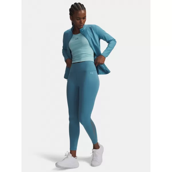  Dámské legíny UNDER ARMOUR MOTION MESH ANKLE LEGGING 6010090-466 MODRÁ 