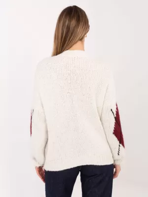 Dámský svetr ITALY MODA MI-SW-WM295.15 ECRU