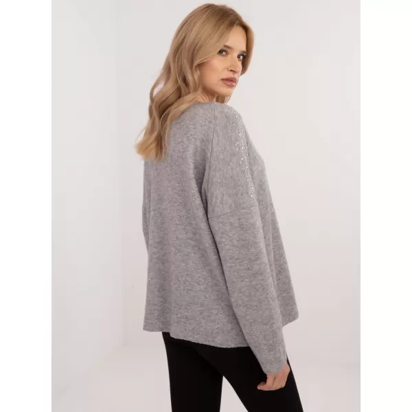  Dámský svetr ITALY MODA DHJ-SW-17690.21 GRAY 