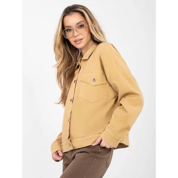  Dámská bunda RUE PARIS IT-KR-FL9568.29P CAMEL 
