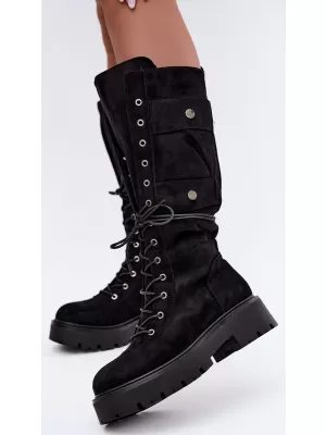 Dámské kozačky BOTO LQ-180 BLACK