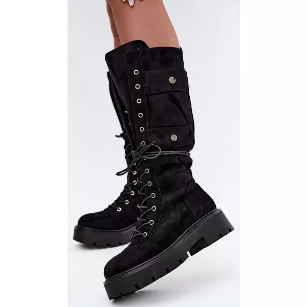  Dámské kozačky BOTO LQ-180 BLACK 