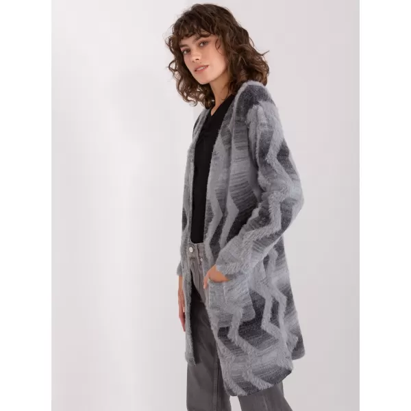  Dámský svetr WOOL FASHION ITALIA AT-SW-234701.34 GRAY 