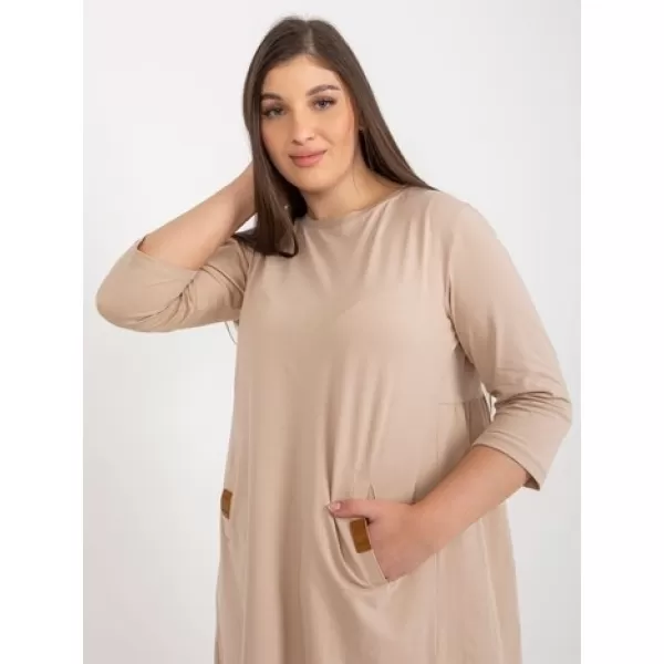  Dámské šaty RELEVANCE RV-SK-6274.36P CAMEL 
