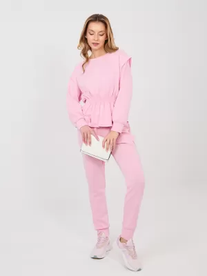 Dámský komplet RUE PARIS IT-KMPL-22239.03 BRIGHT PINK