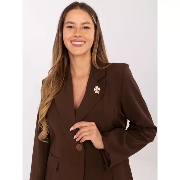  Dámská bunda RUE PARIS IT-MA-FL8391.87 BROWN 
