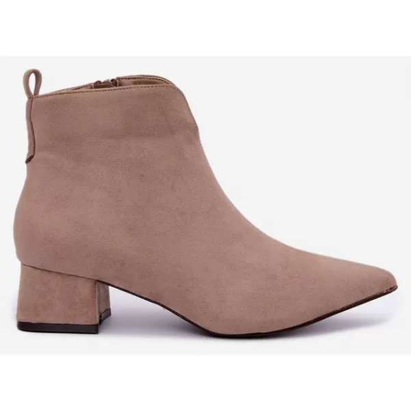  Dámské kotníkové boty BOTO D-334 BEIGE 