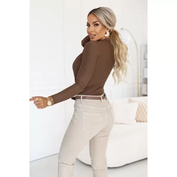 Dámské body NUMOCO 375-11 MOCCA HNĚDÁ 