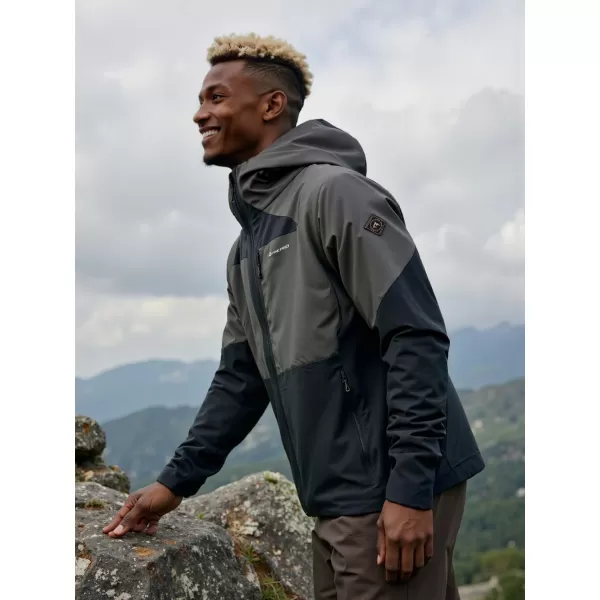  Pánská outdoorová bunda ALPINE PRO TEMUN BLACK 