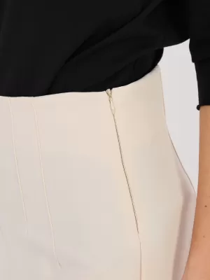 Dámské kalhoty RUE PARIS IT-SP-FL9069.94 LIGHT BEIGE