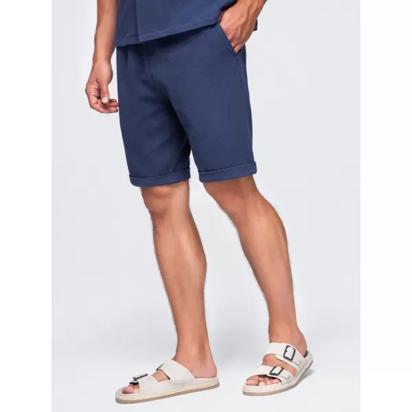  Pánské kraťasy OMBRE OM-SRCS-0207 NAVY BLUE 