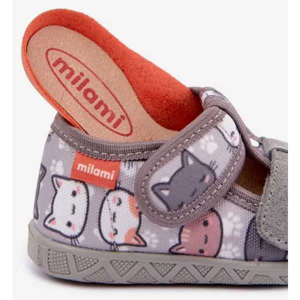  Dětské pantofle MILAMI 118/BR-34 GREY 