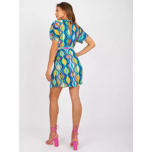  Dámské šaty ITALY MODA DHJ-SK-9651.51 BLUE 