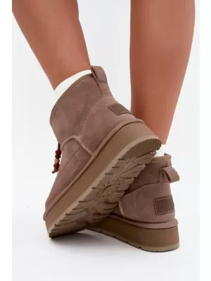 Dámské boty BIG STAR SHOES UU274679 BEIGE