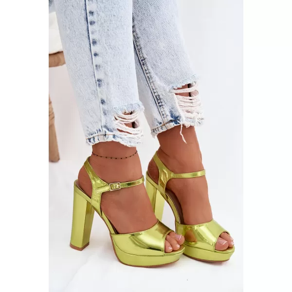  Dámské sandály BOTO H-46 LIGHT GREEN 