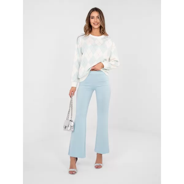  Dámské tepláky RUE PARIS RV-DR-A1060.81 LIGHT BLUE 