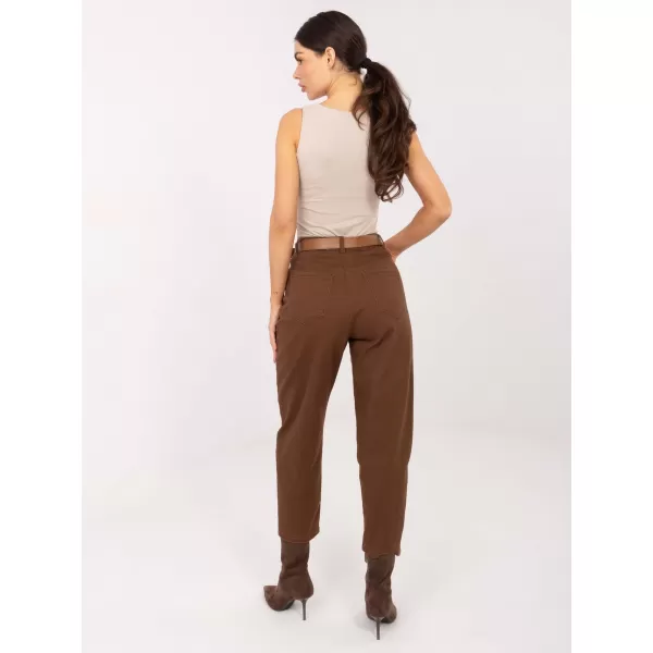  Dámské džíny FACTORY PRICE VM-SP-SK152-76.09 BROWN 