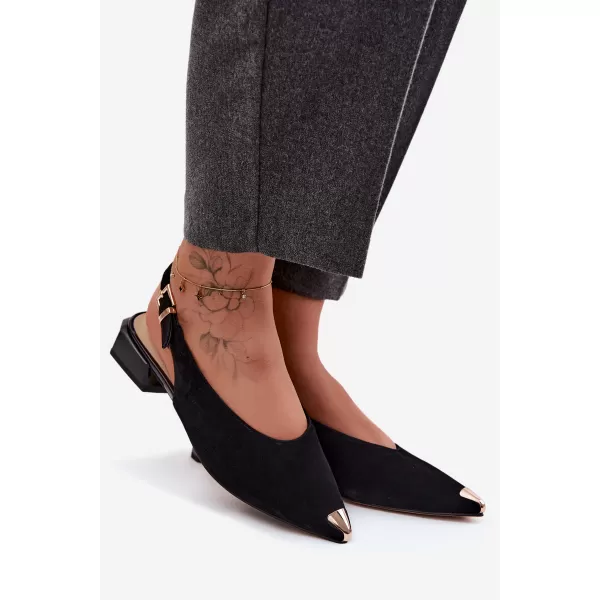  Dámské sandály D&A CR61-3050 BLACK 
