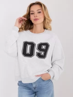 Dámská mikina FACTORY PRICE WT-BL-A1267-1.66 LIGHT GREY