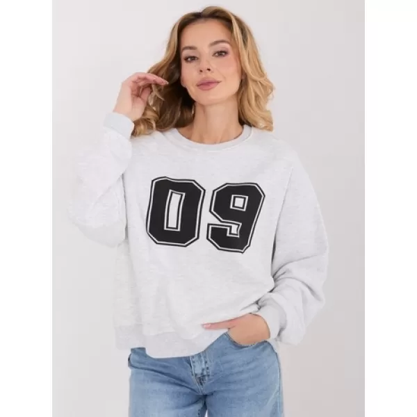  Dámská mikina FACTORY PRICE WT-BL-A1267-1.66 LIGHT GREY 