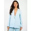 Dámská bunda RUE PARIS IT-MA-FL7703.49 LIGHT BLUE