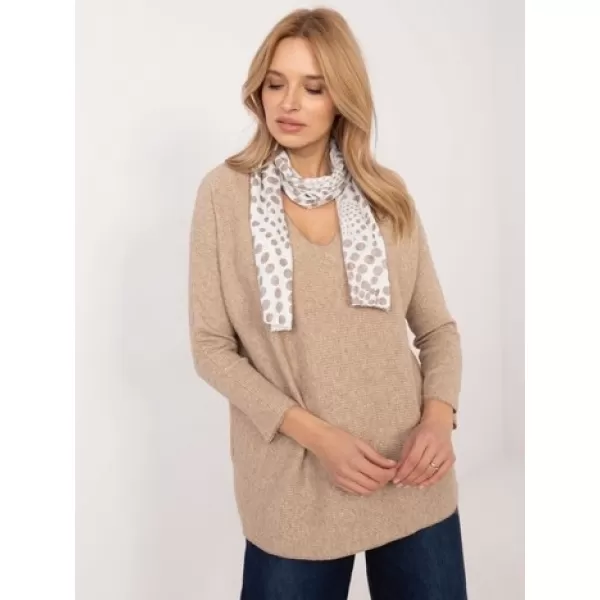  Dámská halenka ITALY MODA DHJ-BZ-19226.91 CAMEL 