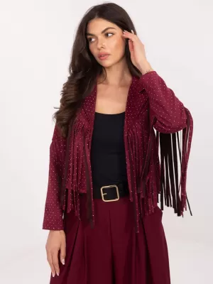 Dámská bunda ITALY MODA IT-KR-21698.29P BURGUNDY