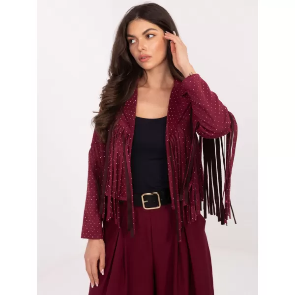  Dámská bunda ITALY MODA IT-KR-21698.29P BURGUNDY 