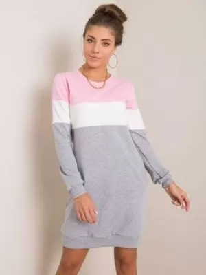 Dámské šaty RUE PARIS RV-SK-5869.04 PINK