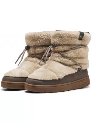 Dámské boty PUMA SNOWBAE SUEDE WNS 40217504 BIRCH/MATTE BRONZE