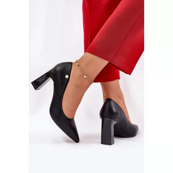  Dámské lodičky VINCEZA 62221 BLACK 