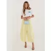Dámské kalhoty ITALY MODA IT-SP-FL9321.96 BRIGHT YELLOW