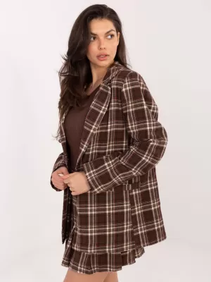 Dámská bunda ITALY MODA IT-MA-25850.63 BROWN