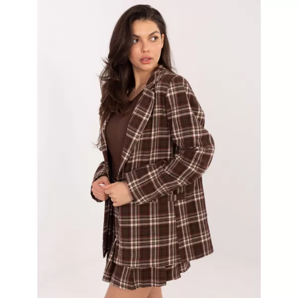  Dámská bunda ITALY MODA IT-MA-25850.63 BROWN 