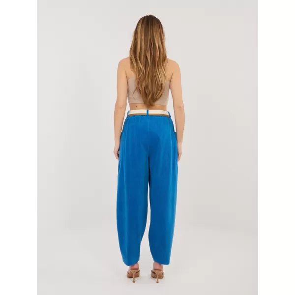  Dámské kalhoty RUE PARIS IT-SP-FL9665.14 COBALT 