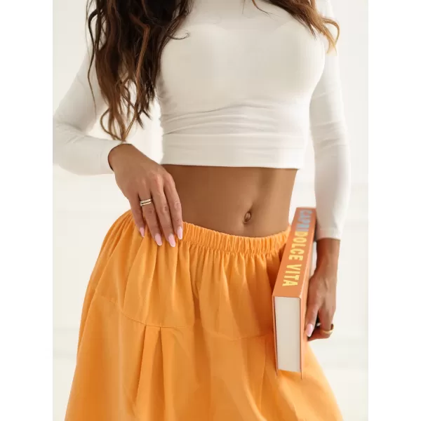  Dámské kalhoty ITALY MODA IT-SP-FL9321.95 BRIGHT ORANGE 