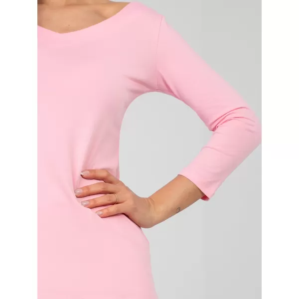  Dámské triko RUE PARIS RV-BZ-A1190.16 BRIGHT PINK 