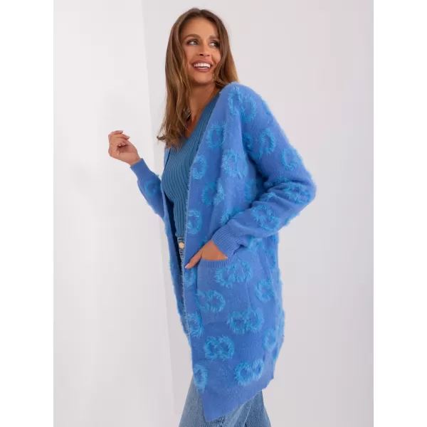  Dámský svetr WOOL FASHION ITALIA AT-SW-234502.38X BLUE 